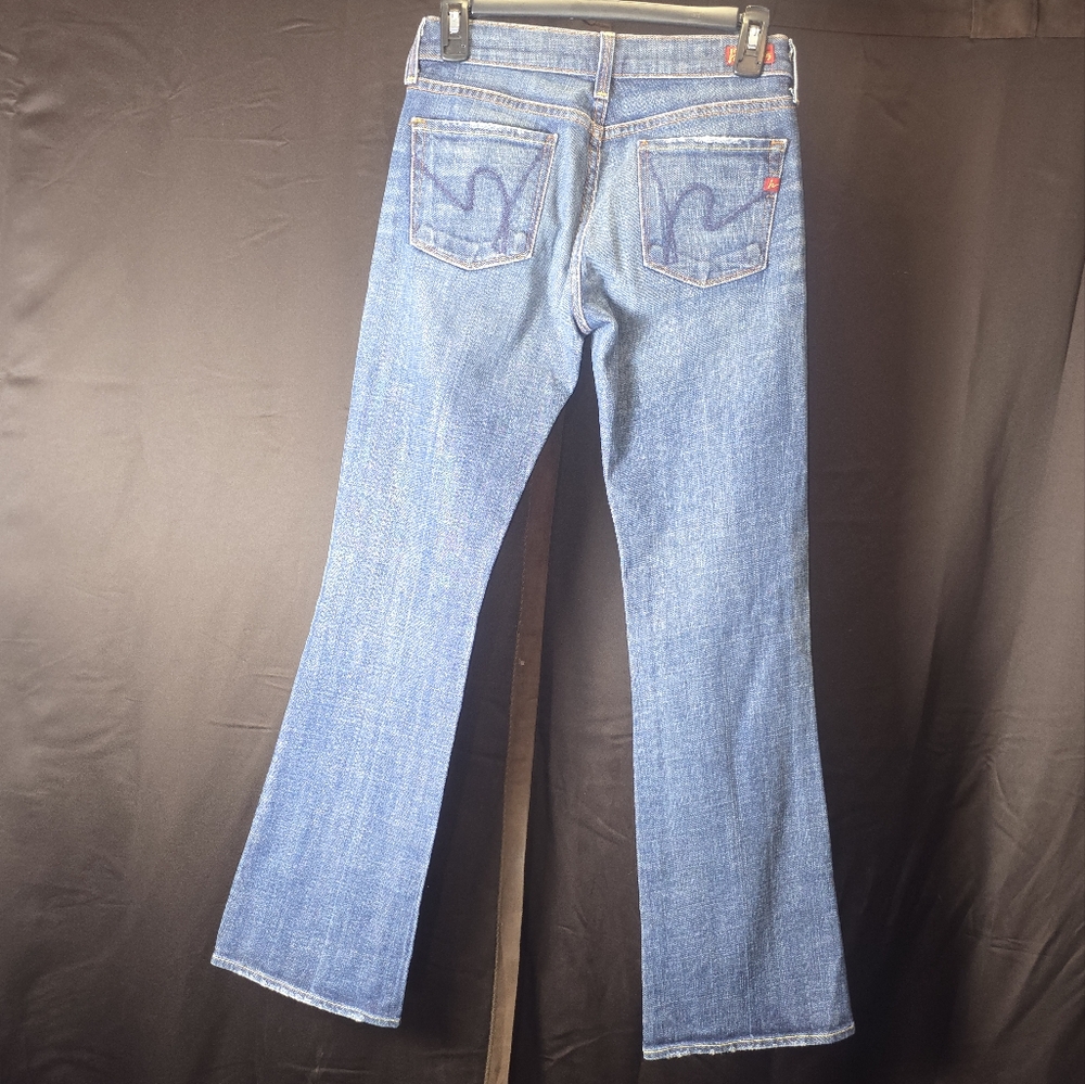 Citizens of Humanity Kelly #001 Bootcut Jeans Sz 25 Stretch Low‎ Waist USA
